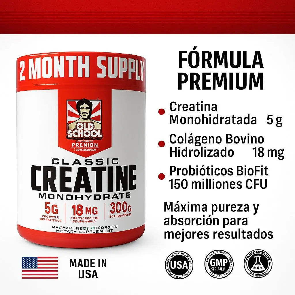 Creatine For Men Old School